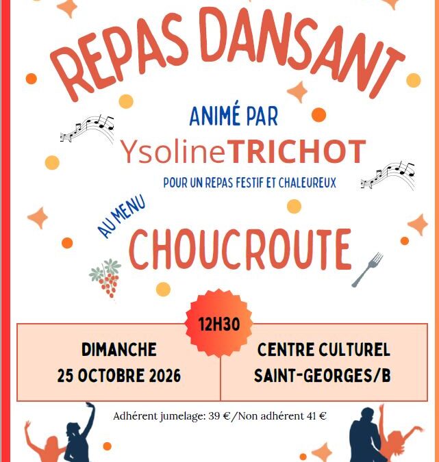 Repas dansant 2026